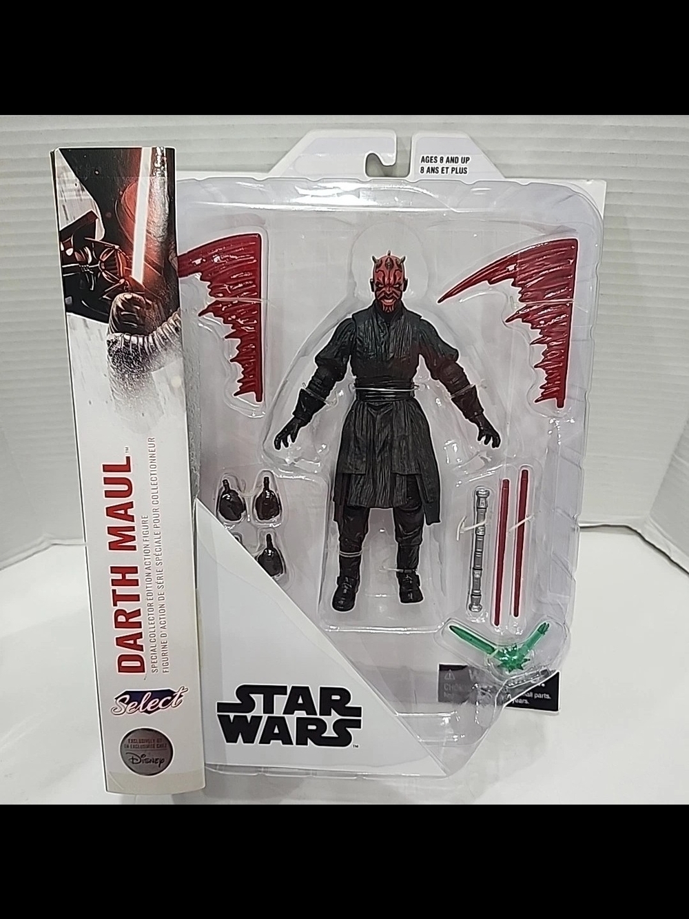 Star Wars Diamond Select DARTH MAUL Action Figure 7"  Disney Store Exclusive NEW